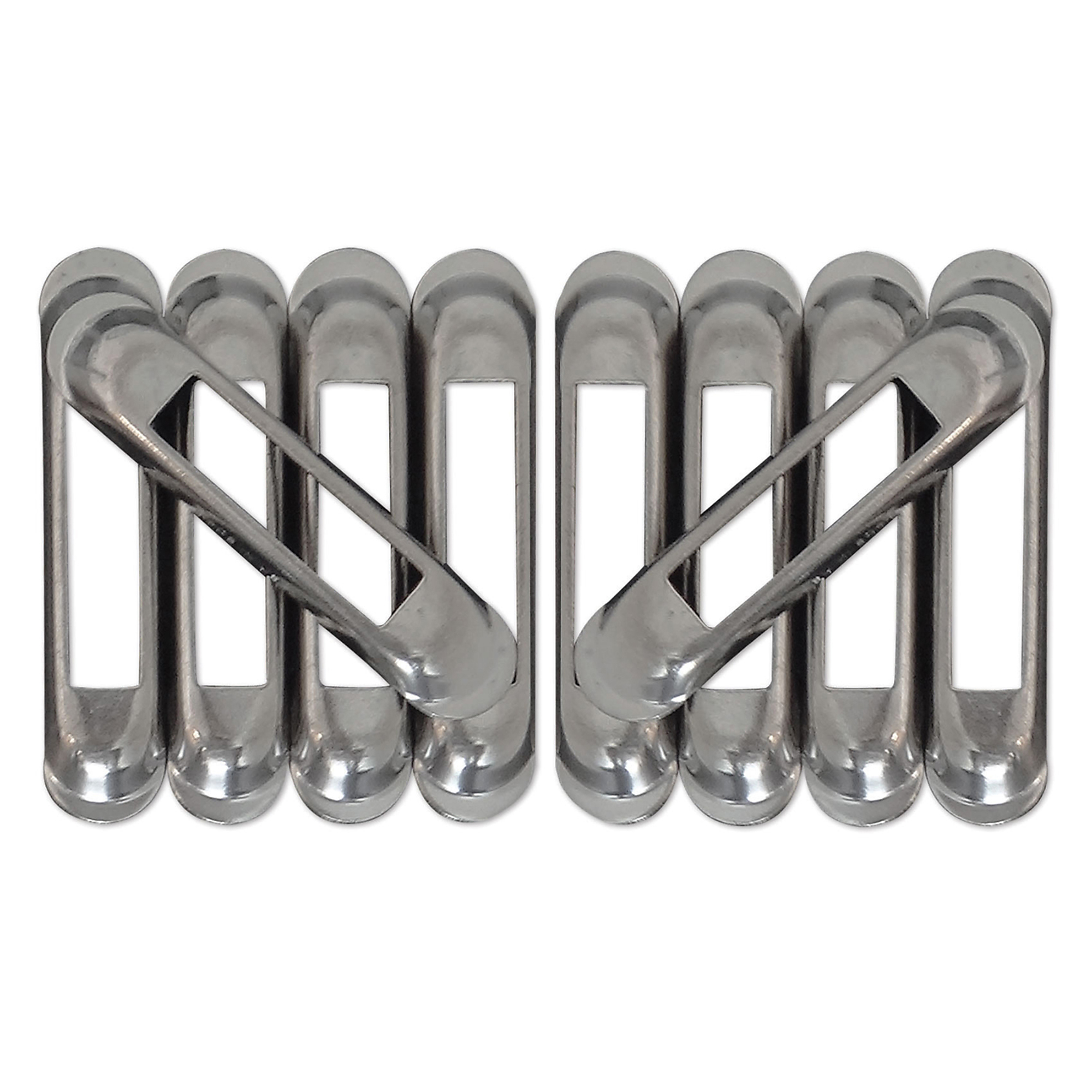 Snap-Loc E-Track Single Strap Anchor - 10 Pk, Weld-On, 1000-Lb. Working Load, Steel, Model# SLSWZ10